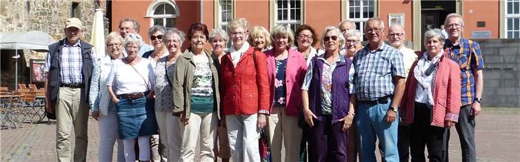 In der Burg Wissem erwartete die Ausflügler eine interessante Sonderausstellung. privat