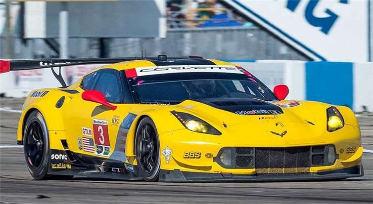 In der Corvette C7.R startete Mike Rockenfeller. Foto: Richard Prince and General Motors