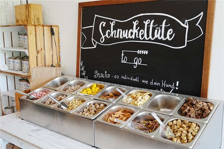 In der Fressbar wird größten Wert auf hochwertige Ernährung gelegt. Das Futter kommt ausschließlich von deutschen Lieferanten.