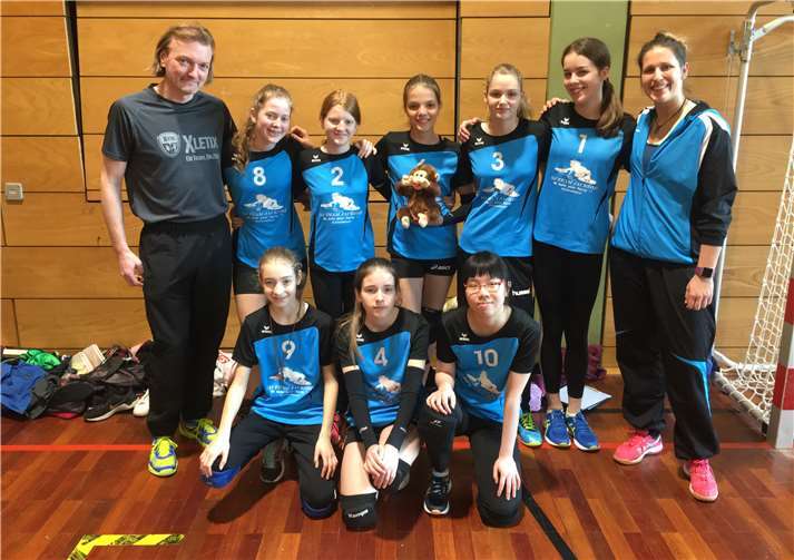 In der Gesamtwertung lagen die jungen Mädels der Vierten sogar 50 Kniebeugen vor den Damen 1.Foto: privat