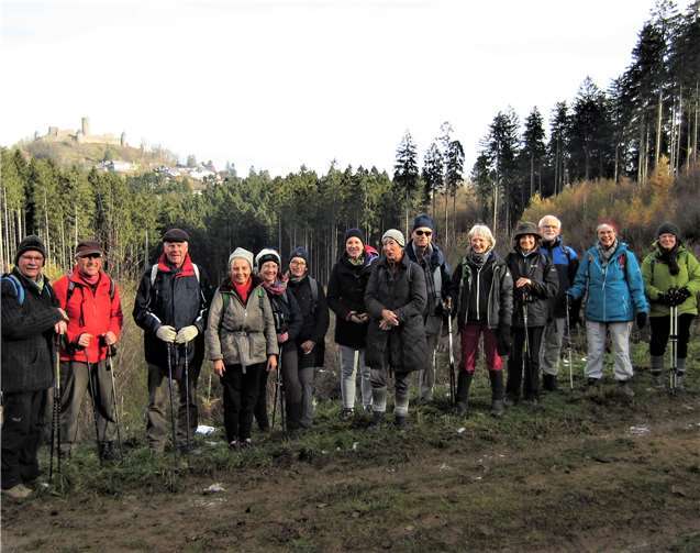 In der Grünen Hölle mit Blick auf die Nürburg.Foto: privat