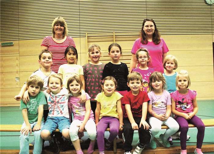 In der Gruppe der Vier- bis Siebenjährigen steht der Spaß und die Bewegung an erster Stelle.privat