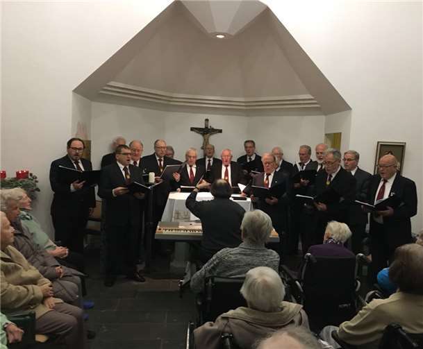 In der Hauskapelle des Johanniter-Hauses konnte man weihnachtlichen Klängen lauschen.privat