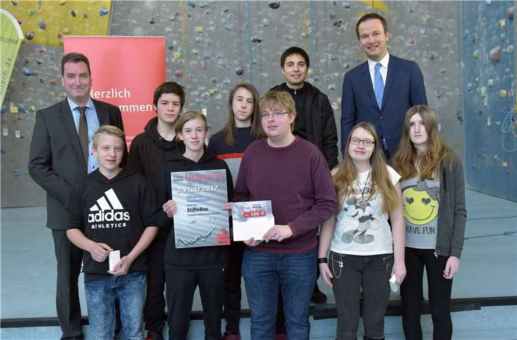 In der Kategorie „Nachhaltigkeit“ belegte das Nachtsheimer Schülerteam den dritten Platz und durfte sich über einen Geldpreis sowie Powerbanks freuen.  privat