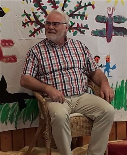 In der Kita St. Nikolaus dankte man dem scheidenden Bürgermeister René Henric für seine Unterstützung.Foto: privat