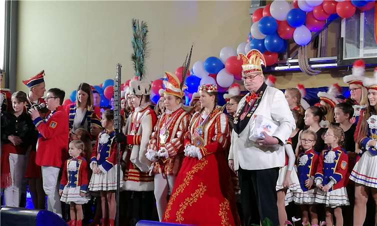 In der Kripper Sporthalle waren auch viele Tollitäten zu Gast.Foto: privat