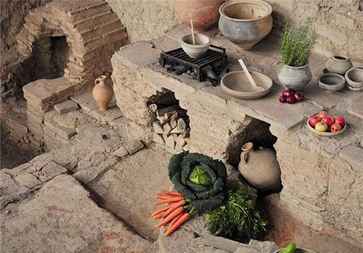 In der Küche der Römervilla wird Limonade gebraut. Werner Mertens