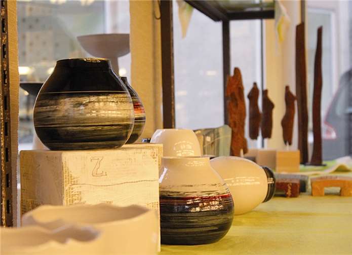 In der Kunstbackstube gab es Keramik für jeden Anlass. privat