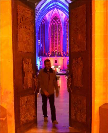 In der Laurentius Kirche in Ahrweiler findet am 31. Oktober das Nightfever-Event statt. Foto: privat
