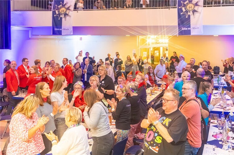 In der Linzer Stadthalle wurde die beginnende Session gefeiert.  Fotos: Passigraf