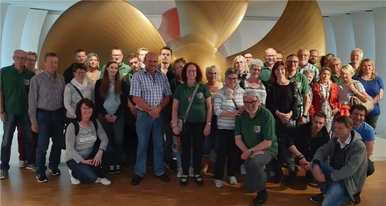 In der Meyer Werft in Papenburg gab es eine interessante Führung. Foto: privat
