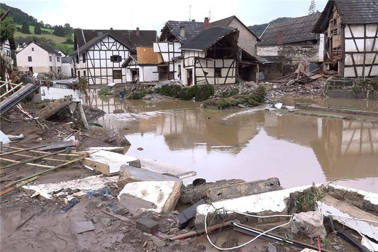 In der Nacht vom 14. auf den 15. Juli 2021 kam es im Ahrtal zur Flutkatastrophe bei der mindestens 134 Menschen starben. Foto: Archiv/WinklerTV