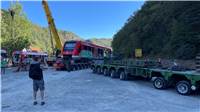 In der Nacht zum 7. September wurde der im Juli 2021 von der Flut im Ahrtal eing...
