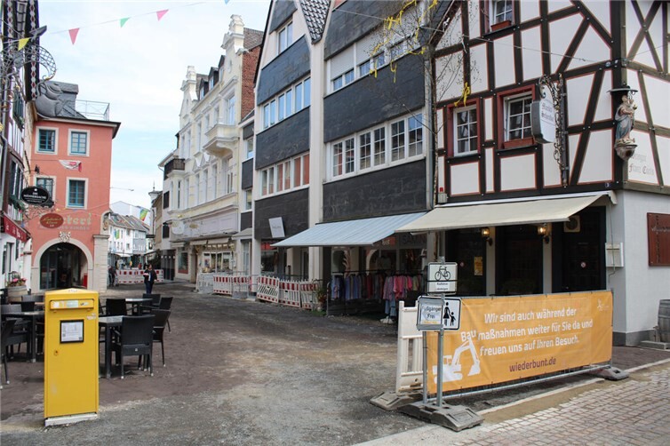 In der Niederhut verläuft der Mühlenteich unter der Straßenoberfläche. Foto: DU