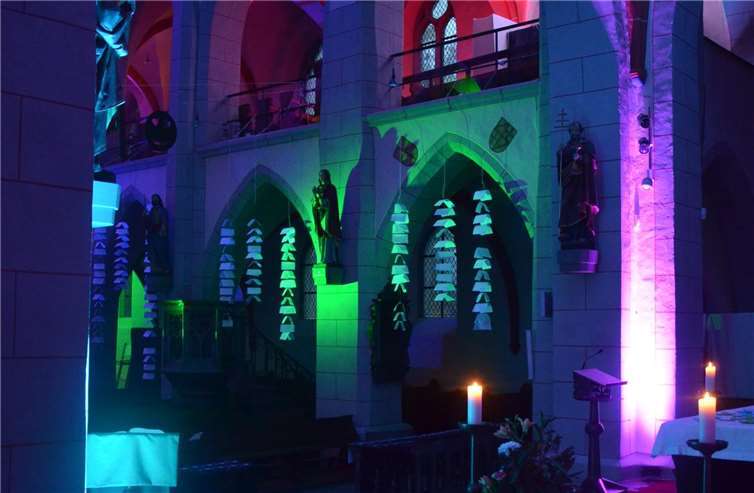 In der Pfarrkirche St. Peter in Ketten wird Zeit erlebbar. Privat