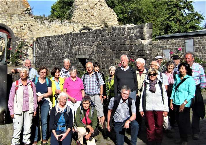In der Ruine des Florinshofs in Obermendig. Foto: privat
