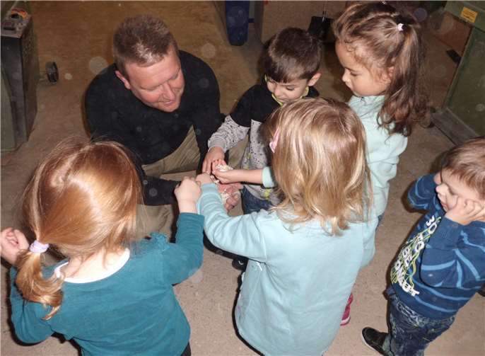 In der Schreinerei bei Uwe Jüngling.