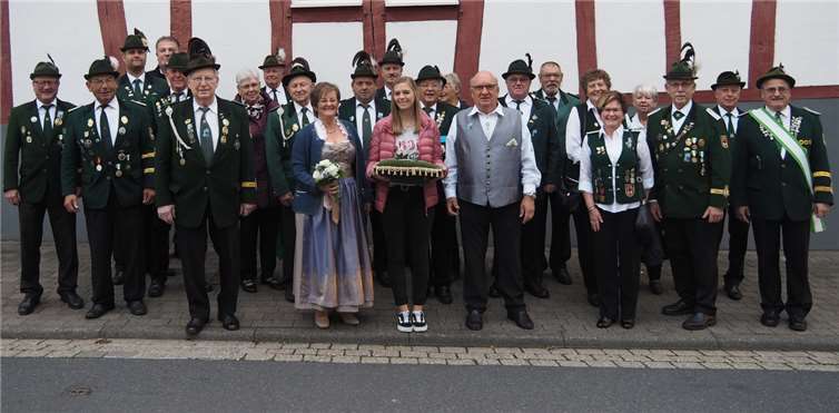 In der St. Eustachius-Schützengesellschaft Kärlich blickt man auf einen gelungenen Königsball zurück. Fotos: privat