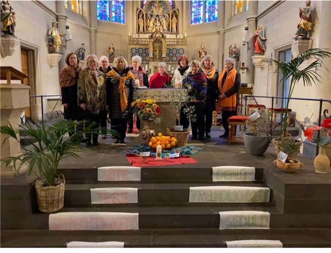 In der St. Florinus-Kirche fand ein ökumenischer Gottesdienst zum Weltgebetstag der Frauen statt.  Foto: privat