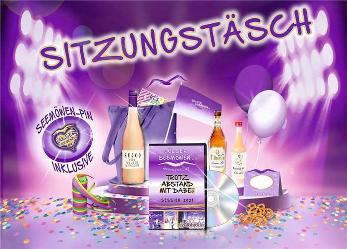 In der Täsch ist alles enthalten, was man für eine Karnevalssitzung in den eigenen vier Wänden braucht.Foto: privat