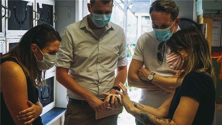 In der Wildvogelpflegestation ist auch eine Igel-Rettungsstation angeschlossen. Foto: privat