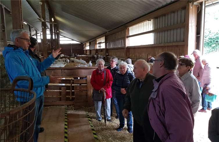 In der Ziegenkäserei konnte nach der Führung auch der Käse probiert werden.Foto: privat