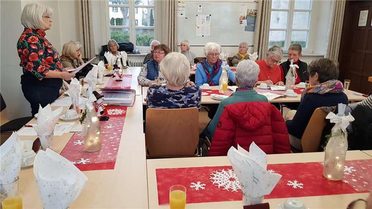 In der anschließenden Jahreshauptversammlung im Pfarrsaal stellte Vorsitzende Gabriele Vogt den Tätigkeitsbericht 2024 vor.  Foto: privat