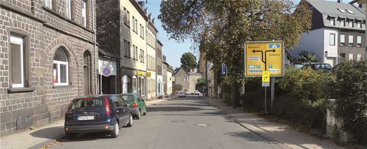 In der ersten Bauphase wird in diesem Bereich der Kelbergerstraße gebaut. Stadt Mayen