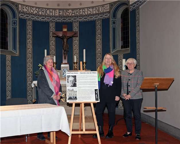 In der evangelischen Erlöserkirche in Adenau fand eine besondere Lesung statt.  Foto: Werner Dreschers
