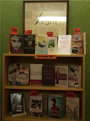 In der evangelischen öffentlichen Bücherei Oberwinter werden laufend neue Bücher zur Leihe angeschafft. Foto: privat