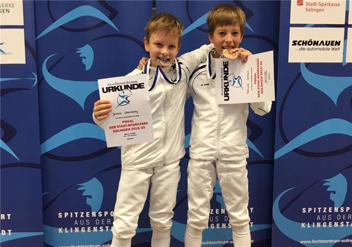 In der jüngsten Altersklasse U11 erreichte Jesko Steinberg den 2. Platz, Patrick Schall wurde Dritter.