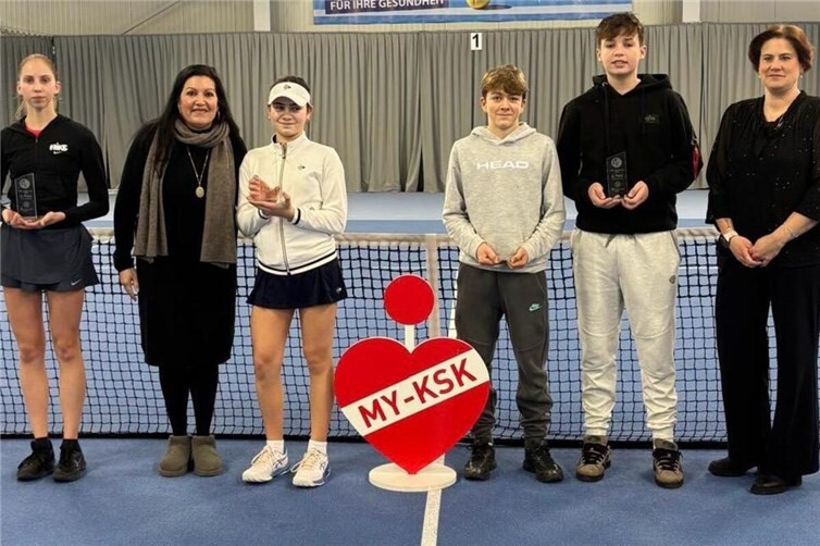 In der männlichen Jugend U16 kam es im Finale zu einem echten Tennis-Krimi. Fotos: privat