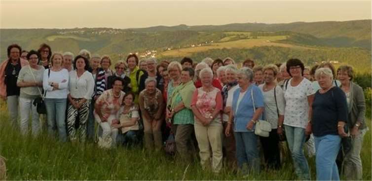 In der malerischen Kulisse des Wiedbachtals auf der Malbergshütte Hausen ging der Abend zu Ende. privat