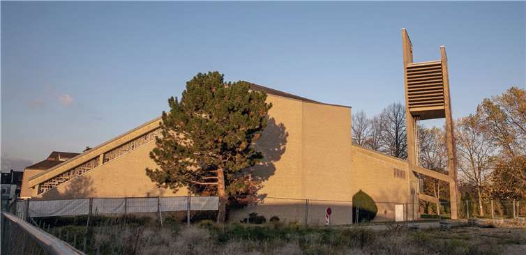 In der profanierten Pallotti-Kirche ist ein öffentlich zugängliches Restaurant geplant.