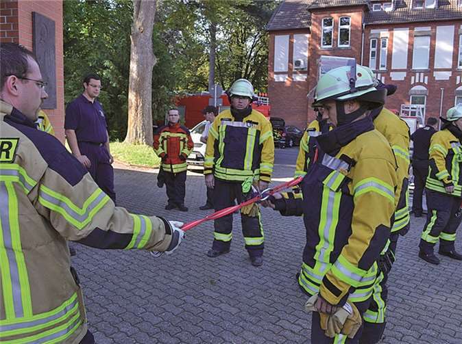 In der sogenannten „Muliplikatoren-Ausbildung“ wurde die Feuerwehr Bendorf geschult.PS