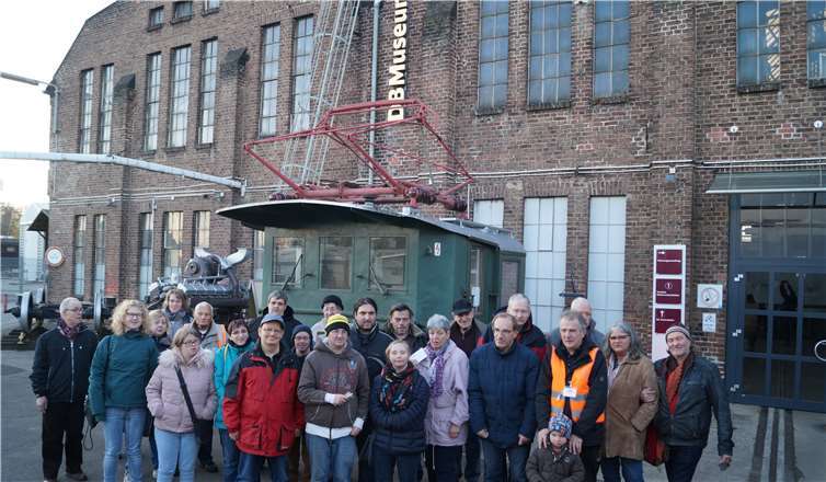 In die Welt der deutschen Eisenbahngeschichte tauchte der „Treff 81“ im Koblenzer DB-Museum ein. Treff 81