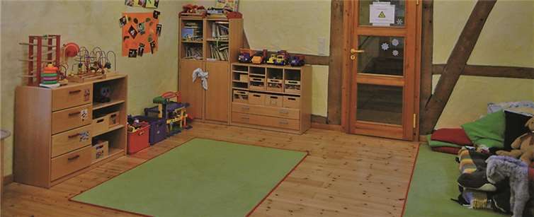 In diesem Gruppenraum können die Kinder ihre Fähigkeiten frei entfalten. privat