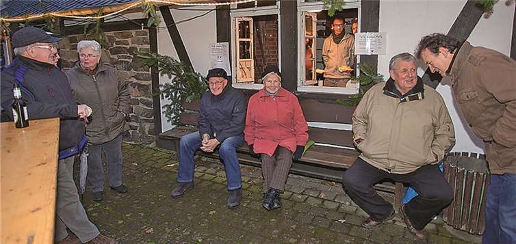 In diesem Jahr fand der Markt rund ums Backes statt, wo man frisch gebackene Waffeln genießen konnte.