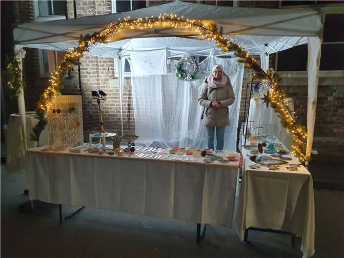 In diesem Jahr fand in Vettelhoven zum ersten Mal ein Weihnachtsmarkt statt. Foto: privat