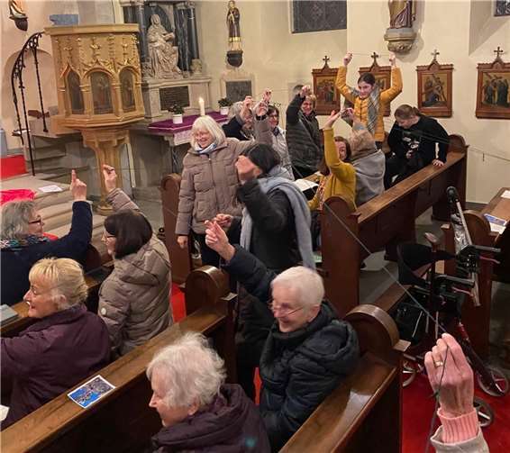 In diesem Jahr feierten rund 50 Frauen in Gönnersdorf den Gottesdienst.  Foto:privat