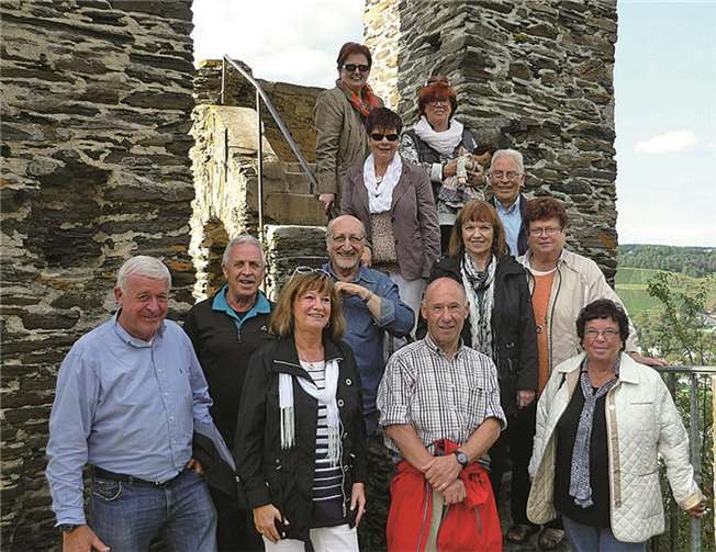 In diesem Jahr ging es für den Jahrgang 1944/45 nach Traben-Trarbach.privat