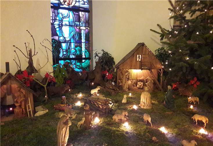 In diesem Jahr wird es trotz Corona eine Krippe in der St. Anna-Kapelle geben. Foto: privat