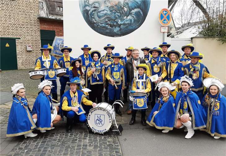 In diesem Jahr wurde das Narren-Corps bereits zum fünften Mal Empfangen. Foto: privat