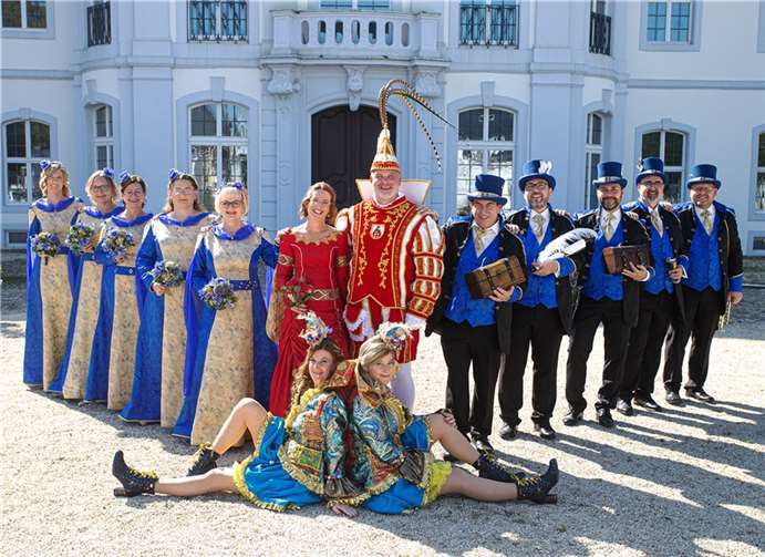 In dieser Session bekommen die Engerscher Narren wieder ein erwachsenes Prinzenpaar.  Foto: Eckard Schwabe
