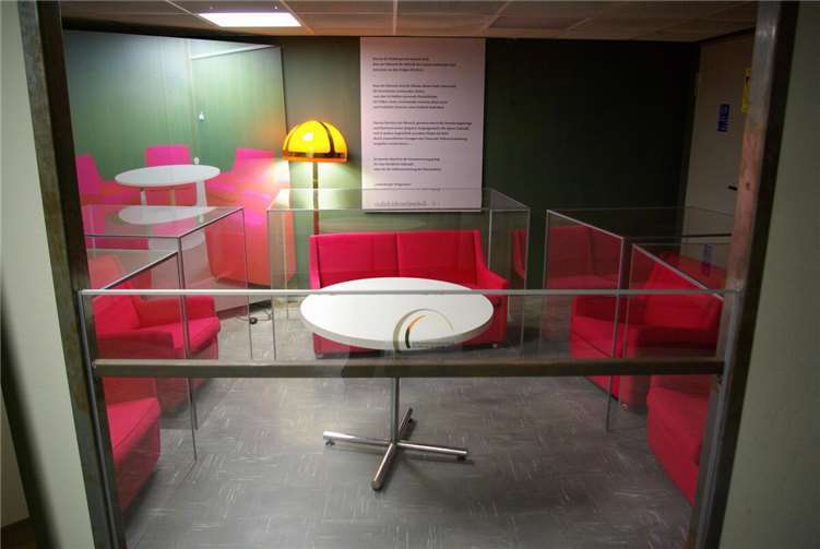 In dieser Suite sollte sich im Ernstfall der Bundespräsident aufhalten.