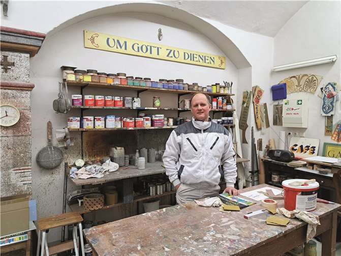 In dieser Werkstatt hat Albert Groz viele Stunden seiner Ausbildung verbracht Fotos: FRE
