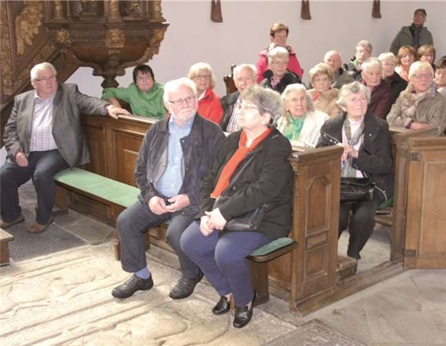 In drei Gruppen aufgeteilt ging es zu verschiedenen Zielen wie Kloster Ehrenstein in Neustadt oder Klosterberg in Waldbreitbach.privat