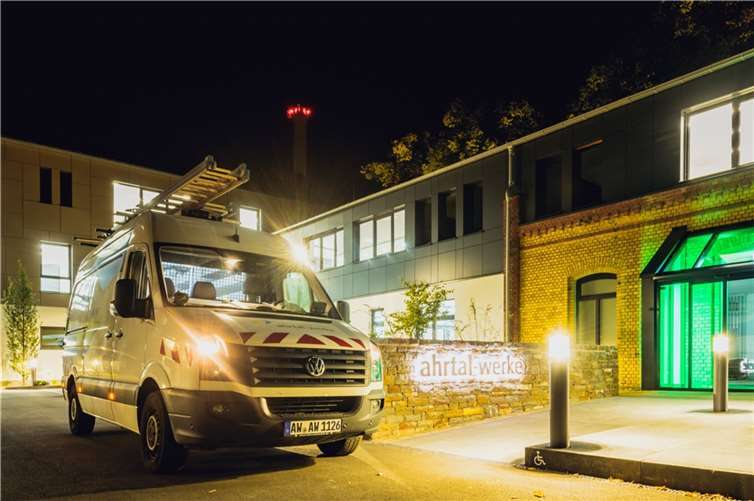 In einem Bereich zwischen der Kreissparkasse und dem Mühlenteich kam es zu einem circa 20-minütigen Stromausfall.  Foto: Ahrtal-Werke GmbH