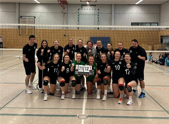 In einem packenden Heimspiel feierten die Drachenländer-Volleys einen gelungenen Heimsieg.  Foto: privat