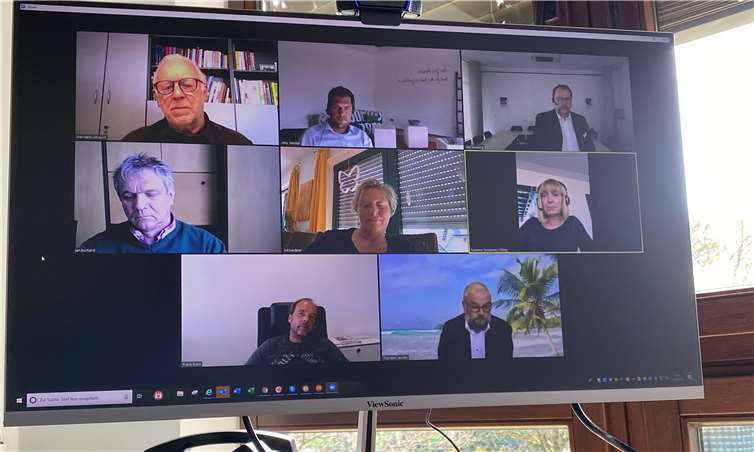 In einer Video-Konferenz tagte der IHK-Beirat der IHK Montabaur. Foto: IHK Montabaur